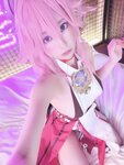 [Cosplay] Ringo Mitsuki 林檎蜜紀 - Naughty Yae Miko えっち八重神子