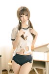 [Cosplay] 桃良阿宅 体操服