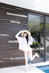 [Cosplay] 谢小蒽 白色泳装