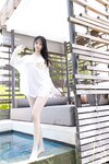 [Cosplay] 谢小蒽 白色泳装