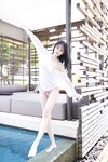 [Cosplay] 谢小蒽 白色泳装
