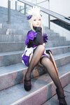 [Cosplay] Kaitto 风筝 - Black gun stand-up 黑枪呆场照