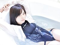 [Cosplay][Himarom] Mimiko Hinaki 姫綺みみこ - Wet color swimming race 濡色競泳
