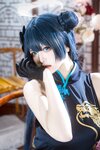 [Cosplay] 九柒喵 碧蓝档案 妃咲