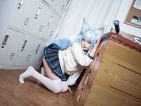 [Cosplay] Wang Pang u 王胖胖u - PA15 school uniform PA15校服