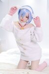 [Cosplay] Wang Pang u 王胖胖u - Rem Lamb 蕾姆羔羊
