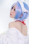 [Cosplay] Wang Pang u 王胖胖u - Rem Lamb 蕾姆羔羊