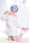 [Cosplay] Wang Pang u 王胖胖u - Rem Lamb 蕾姆羔羊