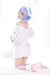 [Cosplay] Wang Pang u 王胖胖u - Rem Lamb 蕾姆羔羊