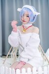 [Cosplay] Wang Pang u 王胖胖u - Rem Lamb 蕾姆羔羊