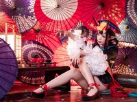 [Cosplay] Wang Pang u 王胖胖u - Drinking Zombie Boy 酒吞僵尸童子