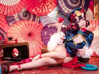 [Cosplay] Wang Pang u 王胖胖u - Drinking Zombie Boy 酒吞僵尸童子