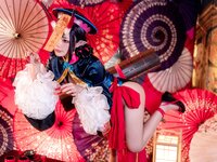 [Cosplay] Wang Pang u 王胖胖u - Drinking Zombie Boy 酒吞僵尸童子