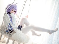 [Cosplay] Wang Pang u 王胖胖u - Unicorn uniform 独角兽制服