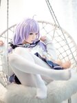 [Cosplay] Wang Pang u 王胖胖u - Unicorn uniform 独角兽制服