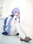 [Cosplay] Wang Pang u 王胖胖u - Unicorn uniform 独角兽制服