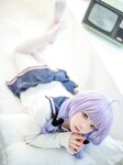 [Cosplay] Wang Pang u 王胖胖u - Unicorn uniform 独角兽制服