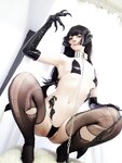 [Cosplay] YiXiaoYangZe 一小央泽 - Black dragon girl 黑龙少女