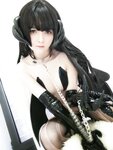 [Cosplay] YiXiaoYangZe 一小央泽 - Black dragon girl 黑龙少女