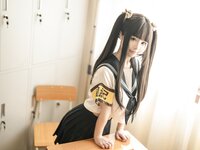 [Cosplay] Tao Liang 桃良阿宅 - Classroom JK 教室JK