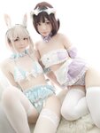 [Cosplay] YiXiaoYangZe 一小央泽 & Nekopara - Chocolate and pandan seeds 巧克力与香兰子