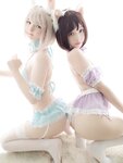[Cosplay] YiXiaoYangZe 一小央泽 & Nekopara - Chocolate and pandan seeds 巧克力与香兰子