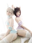 [Cosplay] YiXiaoYangZe 一小央泽 & Nekopara - Chocolate and pandan seeds 巧克力与香兰子