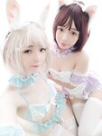 [Cosplay] YiXiaoYangZe 一小央泽 & Nekopara - Chocolate and pandan seeds 巧克力与香兰子