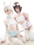 [Cosplay] YiXiaoYangZe 一小央泽 & Nekopara - Chocolate and pandan seeds 巧克力与香兰子