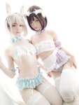 [Cosplay] YiXiaoYangZe 一小央泽 & Nekopara - Chocolate and pandan seeds 巧克力与香兰子