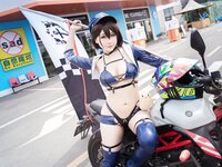 [Cosplay] Miido 三刀刀 - Baltimore racing girl 巴尔的摩赛车娘