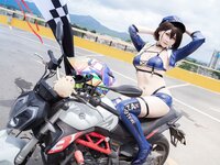 [Cosplay] Miido 三刀刀 - Baltimore racing girl 巴尔的摩赛车娘