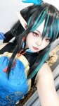 [Cosplay] 小和甜酒 橙风千雅 年夕旗袍双人御守