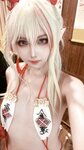 [Cosplay] 小和甜酒 橙风千雅 年夕旗袍双人御守