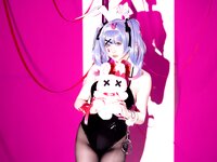 [Cosplay] 星之迟迟 初音未来 兔子洞
