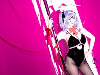 [Cosplay] 星之迟迟 初音未来 兔子洞
