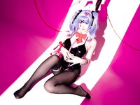 [Cosplay] 星之迟迟 初音未来 兔子洞