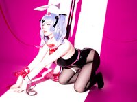 [Cosplay] 星之迟迟 初音未来 兔子洞