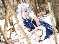 [Cosplay][Touhou Project] Nagisa Nagi なぎさなぎ。 - Sakuya