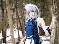 [Cosplay][Touhou Project] Nagisa Nagi なぎさなぎ。 - Sakuya