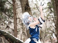 [Cosplay][Touhou Project] Nagisa Nagi なぎさなぎ。 - Sakuya