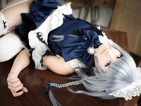 [Cosplay][Touhou Project] Nagisa Nagi なぎさなぎ。 - Sakuya