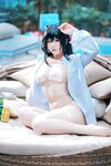 [Cosplay] 半半子 碧蓝航线 大凤L2D泳装