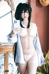 [Cosplay] 半半子 碧蓝航线 大凤L2D泳装