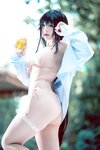 [Cosplay] 半半子 碧蓝航线 大凤L2D泳装