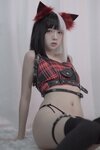 [Cosplay] Fengmaoss 疯猫ss - Black and white witch Kuila 黑白魔女库伊拉
