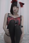 [Cosplay] Fengmaoss 疯猫ss - Black and white witch Kuila 黑白魔女库伊拉