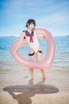 [Cosplay] 音琴ひつじ - [2023春新刊セットオマケ]なついろセーラー