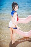 [Cosplay] 音琴ひつじ - [2023春新刊セットオマケ]なついろセーラー