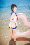 [Cosplay] 音琴ひつじ - [2023春新刊セットオマケ]なついろセーラー